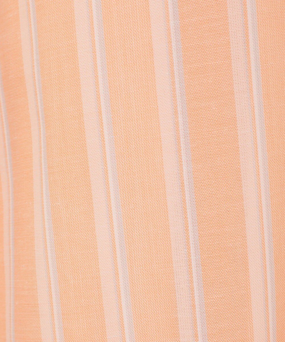 Green Parks 綿麻混５分袖ターンバックシャツ 