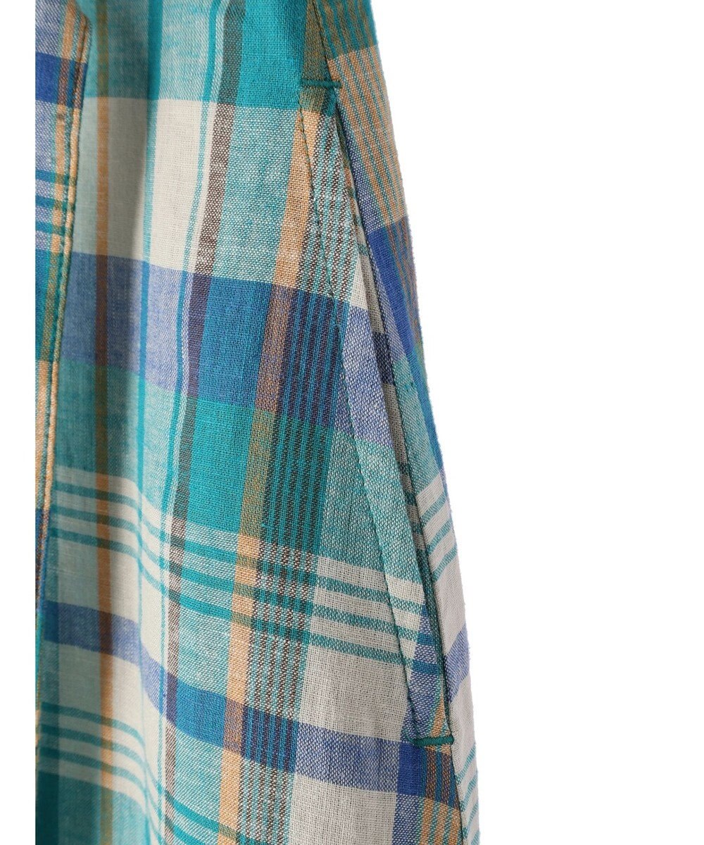 AMERICAN HOLIC ラップ風チェックスカート 