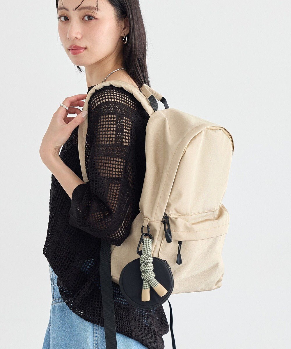 earth music&ecology ぷくぷくチャーム付リュック 