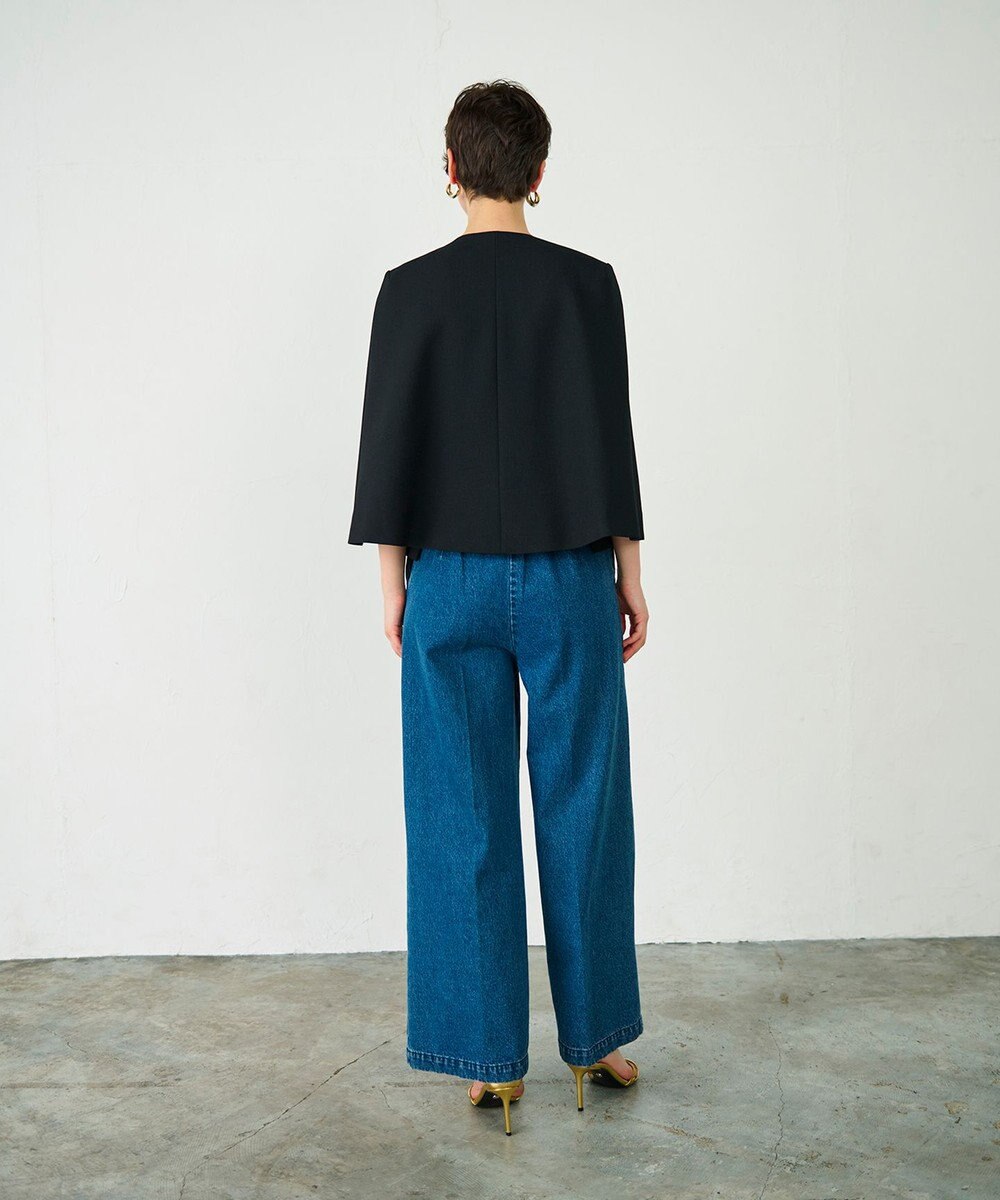 GRACE CONTINENTAL ケープスリーブジャケット 