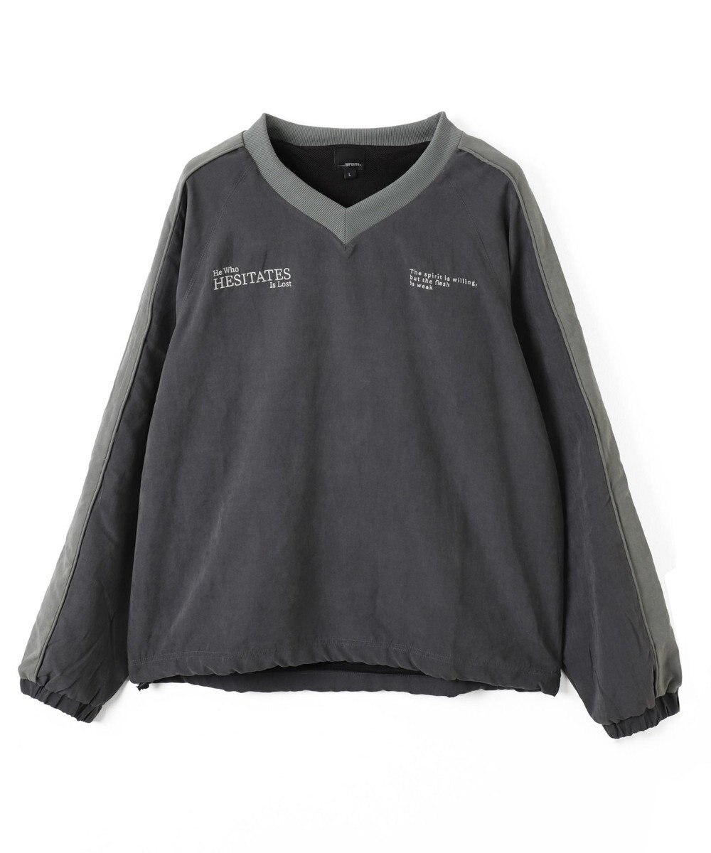 WEGO ミリタリーVネックラインプルオーバー 