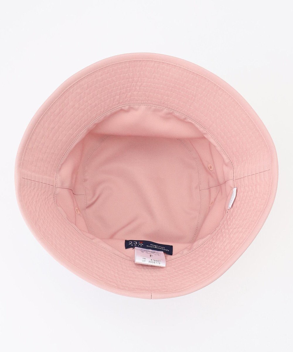 23区GOLF 【WOMEN】無地×総柄2WAYリバーシブルバケットハット 