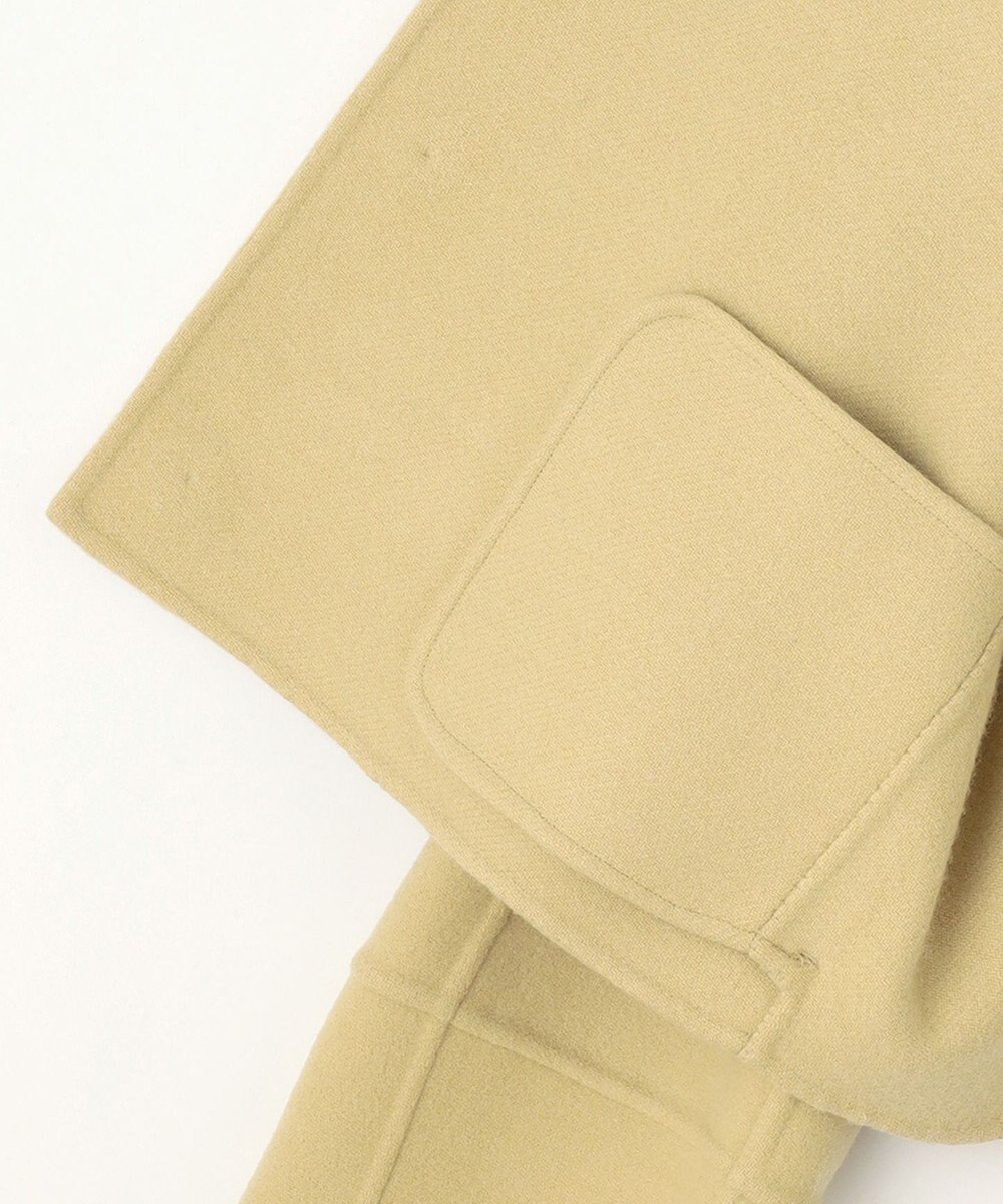 NAVE 【Nave】メルトンリバー ステンカラークロップド コート 