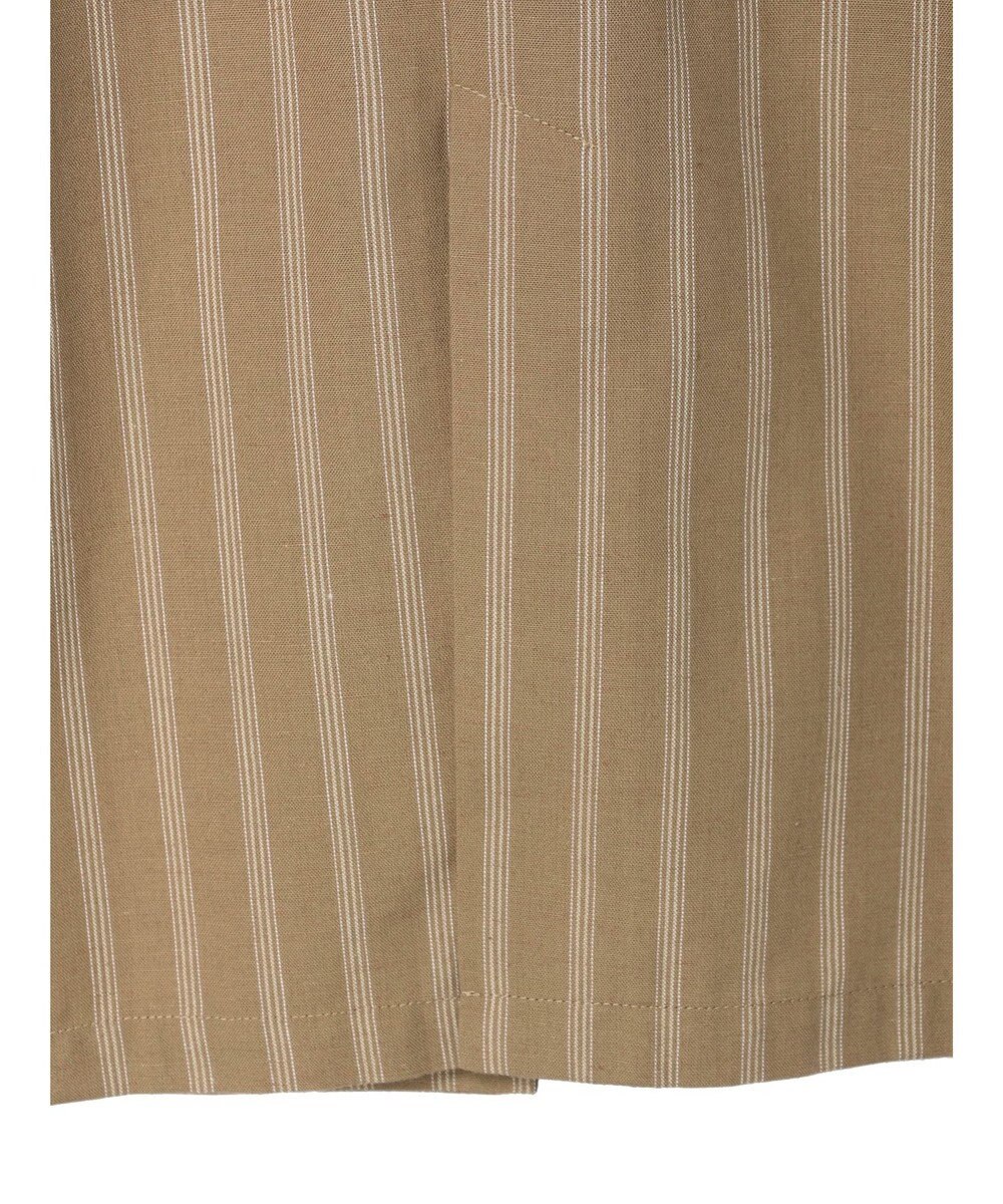 Green Parks 綿麻混シングルミディ丈ベスト 