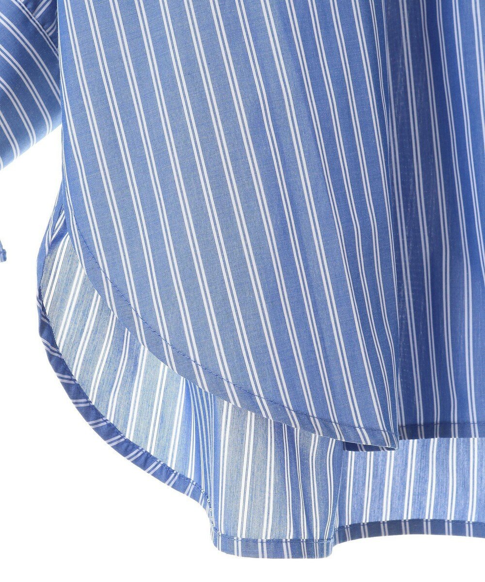 AMERICAN HOLIC 【WEB限定】イージーケアバックギャザーリボンシャツ 