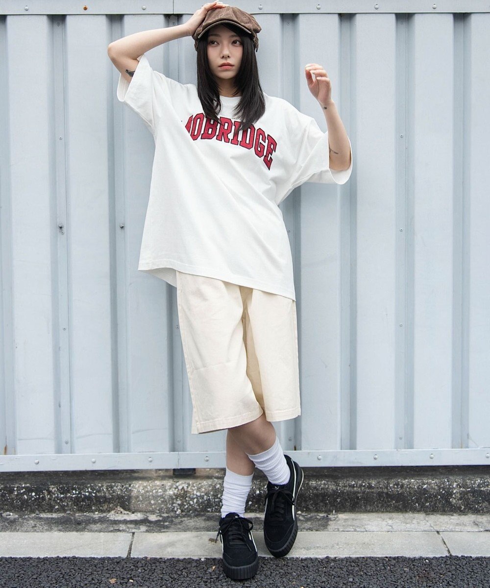 WEGO 【ユニセックス着用ITEM】アクセ付きグラフィックT（SS） 