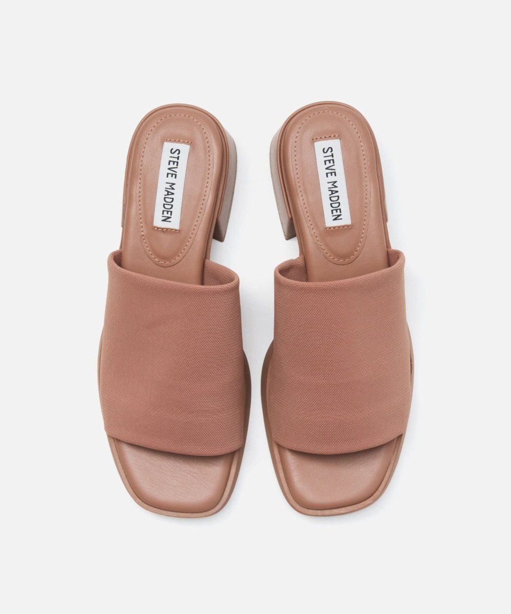 STEVE MADDEN SLIDESTERボリュームソールワンバンドサンダル 