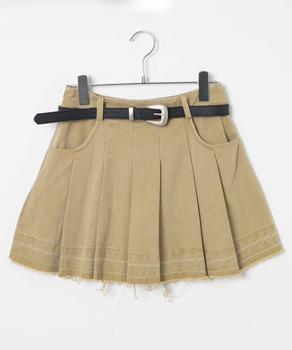 WEGO ベルトツキプリーツスカパン 