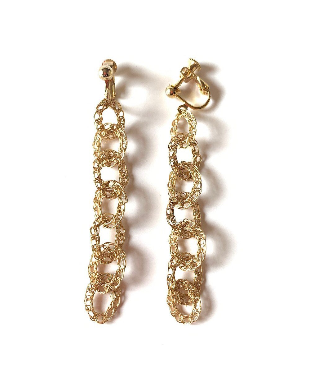 CASUMINO chain 7連 イヤリング 