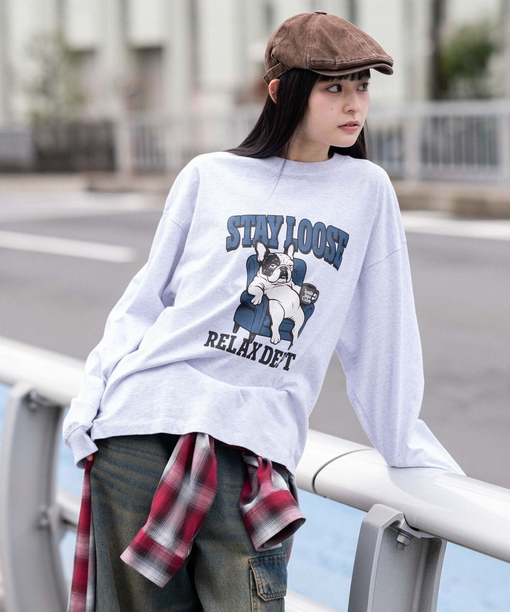 WEGO 【ユニセックス着用ITEM】グラフィックBIG　T（長袖） 