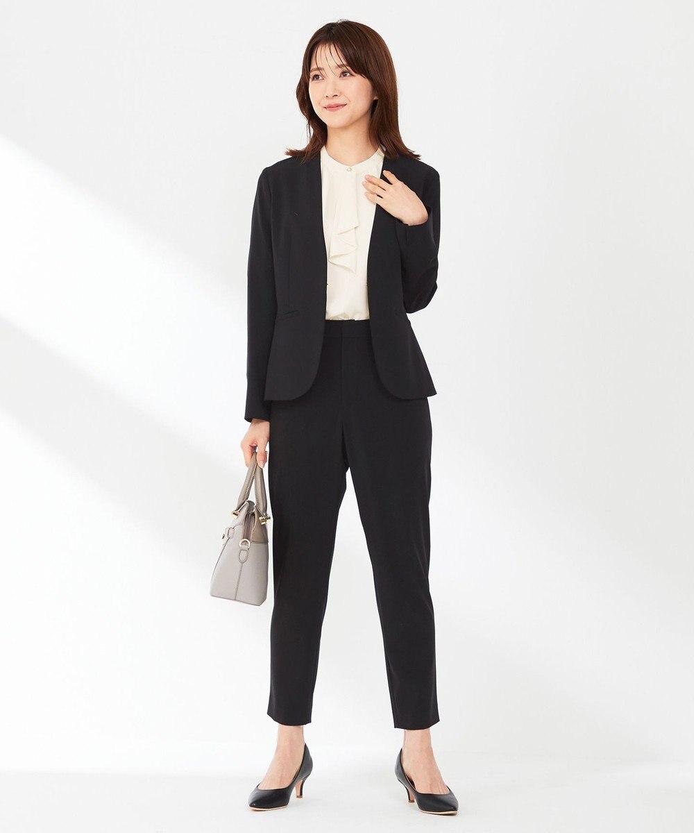 ANY SIS 【セットアップ可】セレモニーダブルクロス テーパードパンツ 