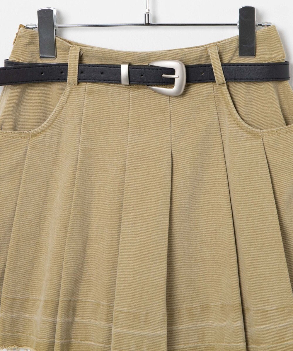 WEGO ベルトツキプリーツスカパン 