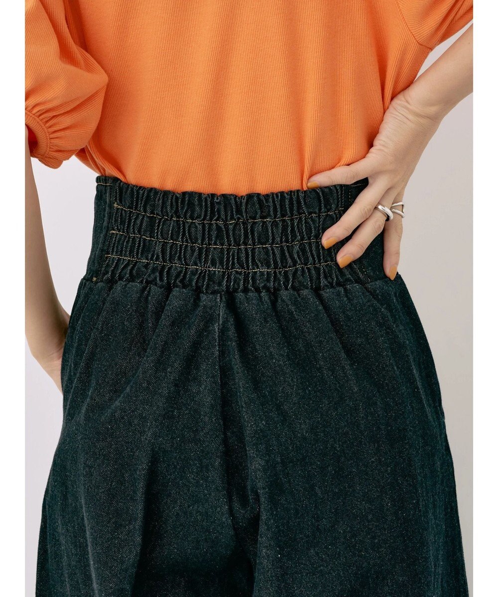 earth music&ecology フロントジップデニムパンツ 