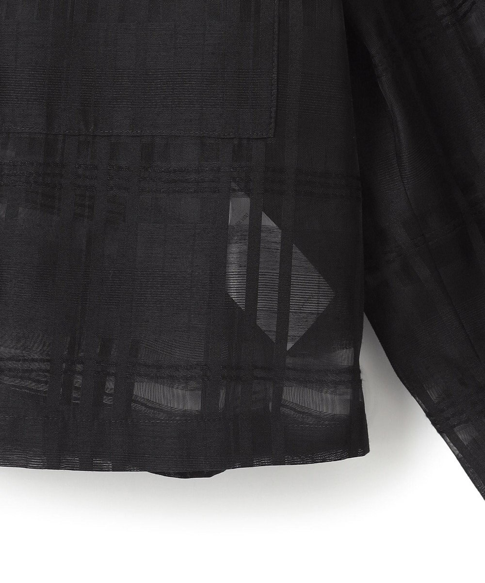 ICB 【洗える】シアードビーチェックブルゾン 