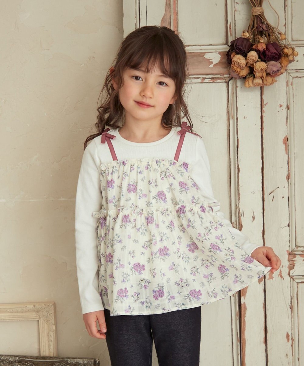 花柄キャミドッキング 長袖tシャツ Any Fam Kids ファッション通販 公式通販 オンワード クローゼット 花柄キャミドッキング 長袖tシャツ Any Fam Kids ファッション通販 公式通販 オンワード クローゼット