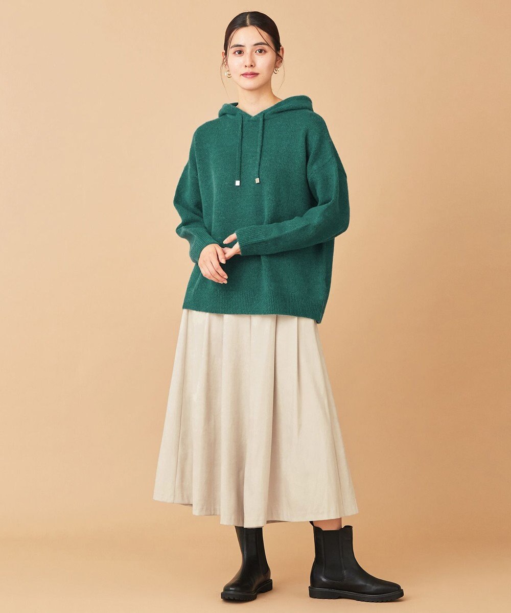 ANY L 【洗濯機可・ウエストゴム】サンディングピーチ スカーチョ 