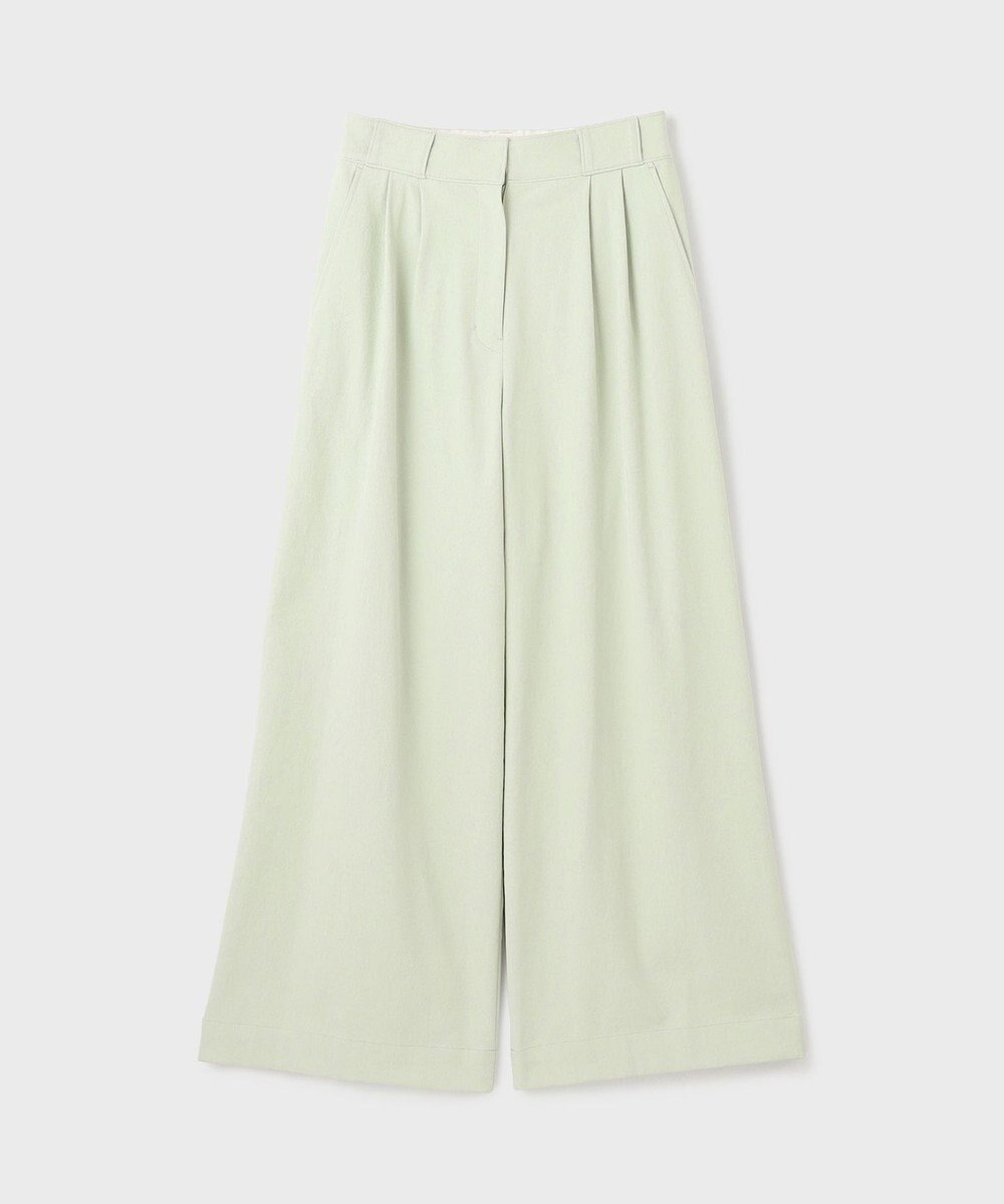 GRACE CONTINENTAL ストレッチワイドパンツ 