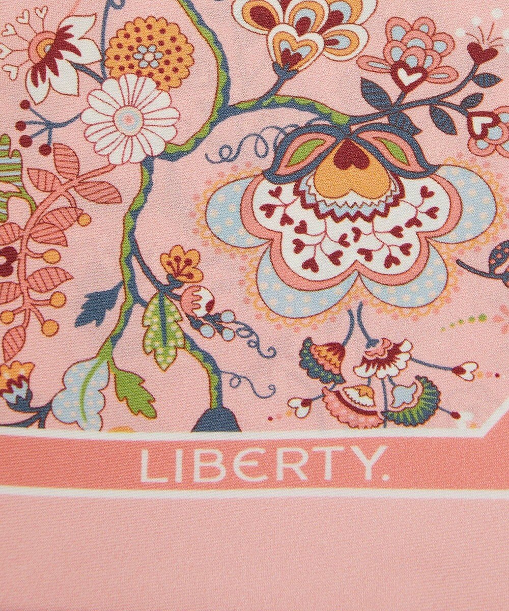 LIBERTY. メイベル ホール リボン シルクスカーフ 15×100 