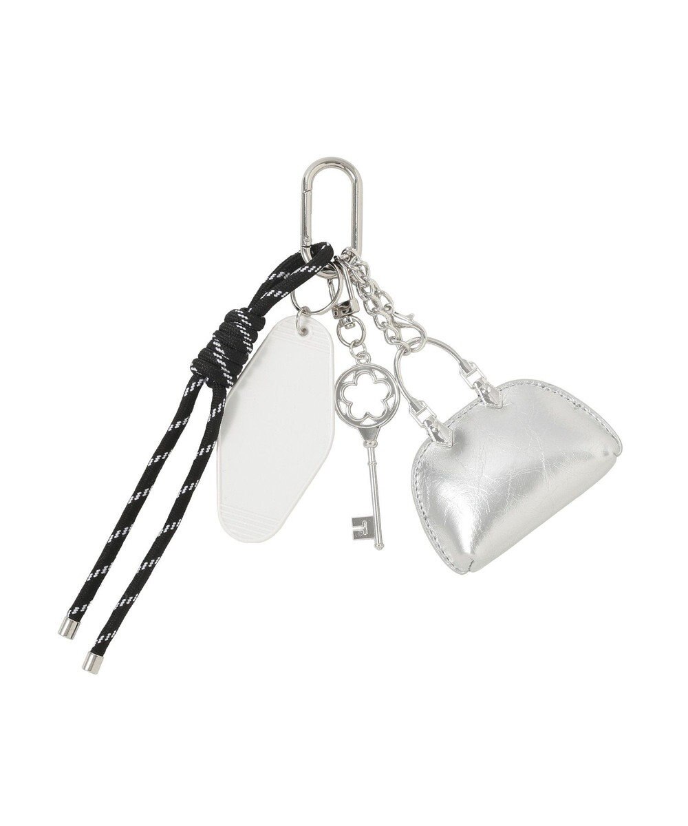 earth music&ecology ＫＥＹ＆バッグプレッピーチャーム 