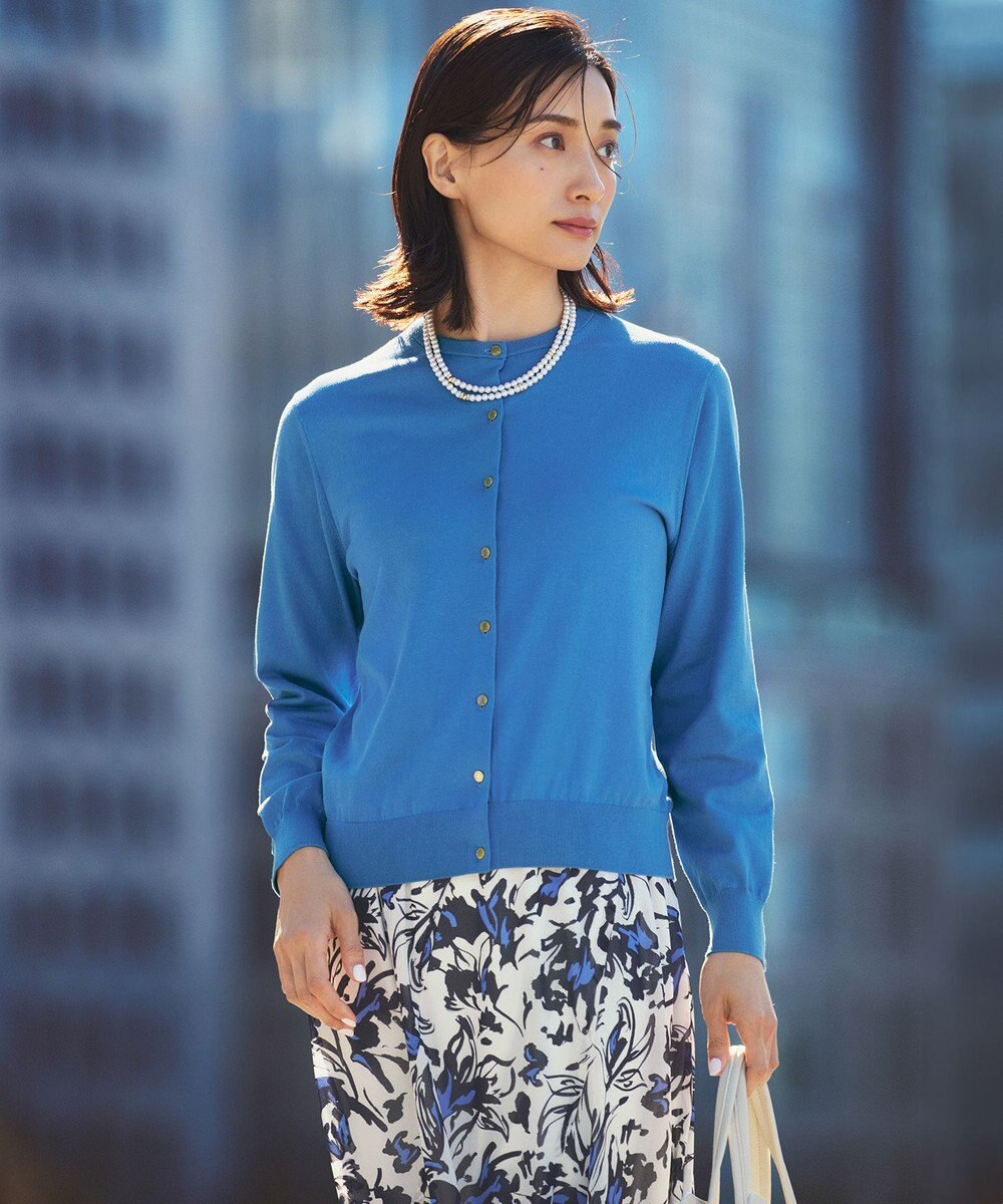 23区 パール ロンデル  ロング ネックレス 