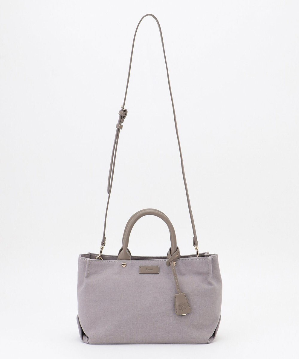 J.PRESS LADIES 【2way・撥水】キャンバス トート バッグ 