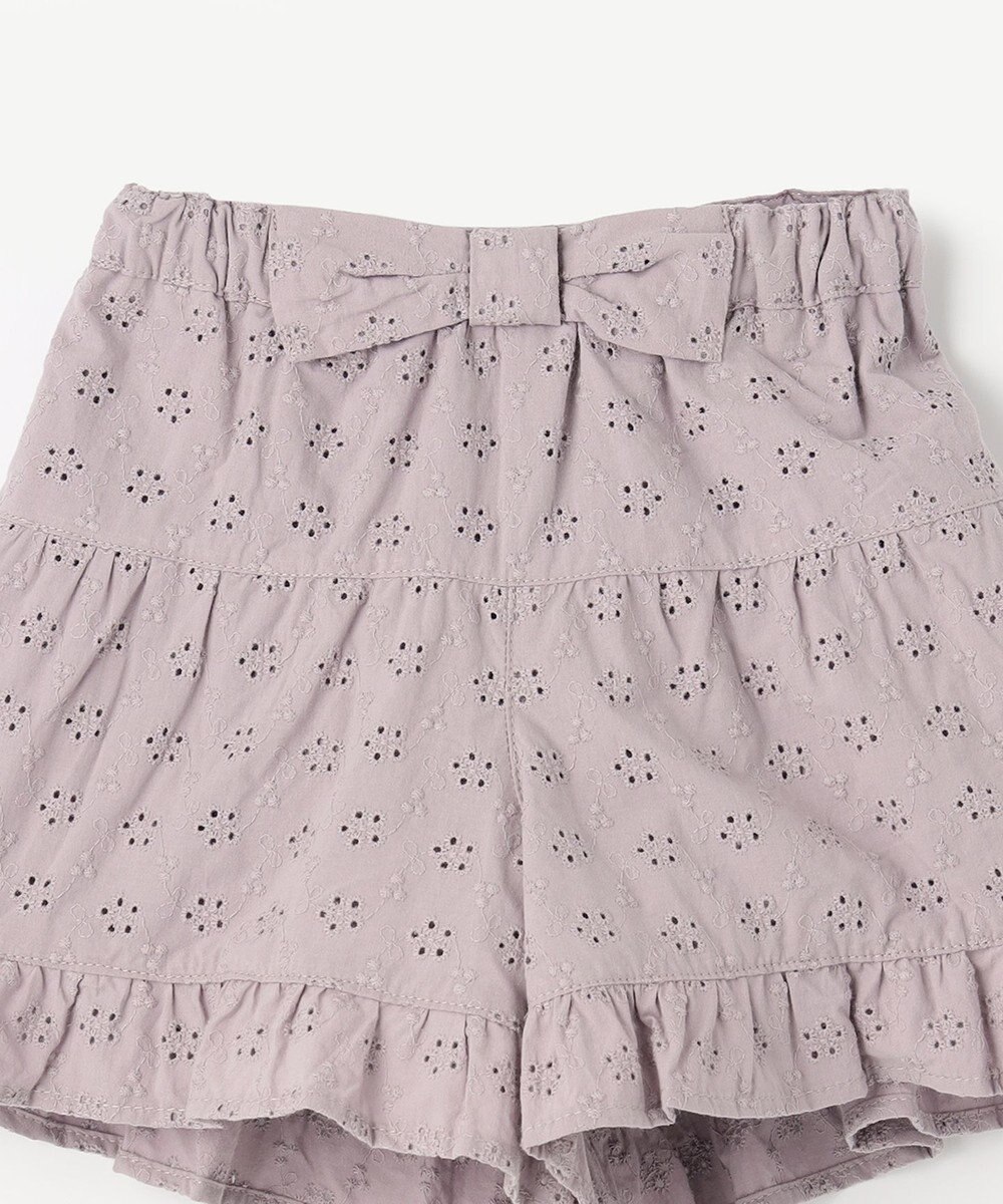 ANY KIDS オーバーレースキュロット 