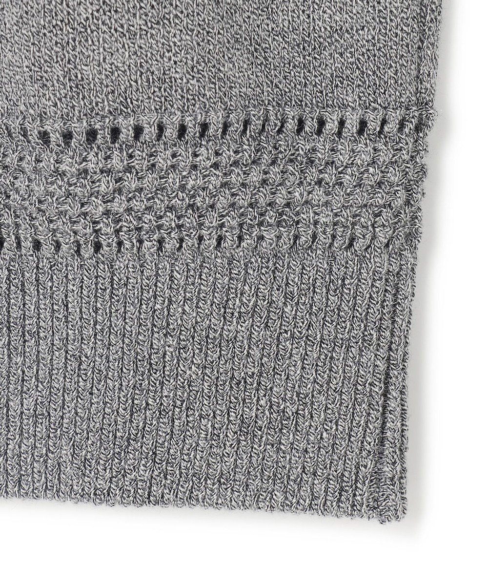 JOSEPH HOMME 【洗える】ハイツイストコード　クルーネックニット 