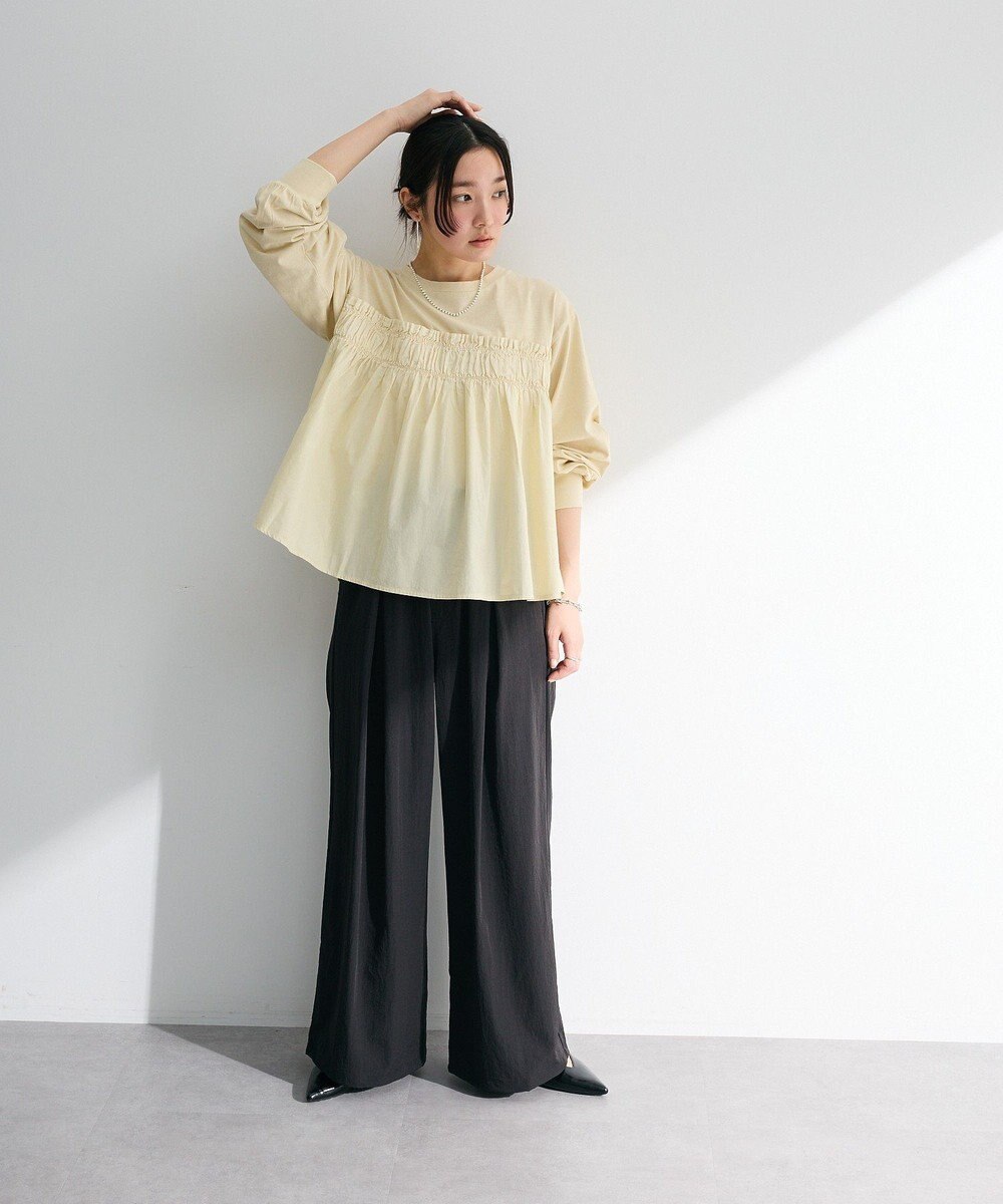 Green Parks ピグメントドッキングシャーリングプルオーバー 