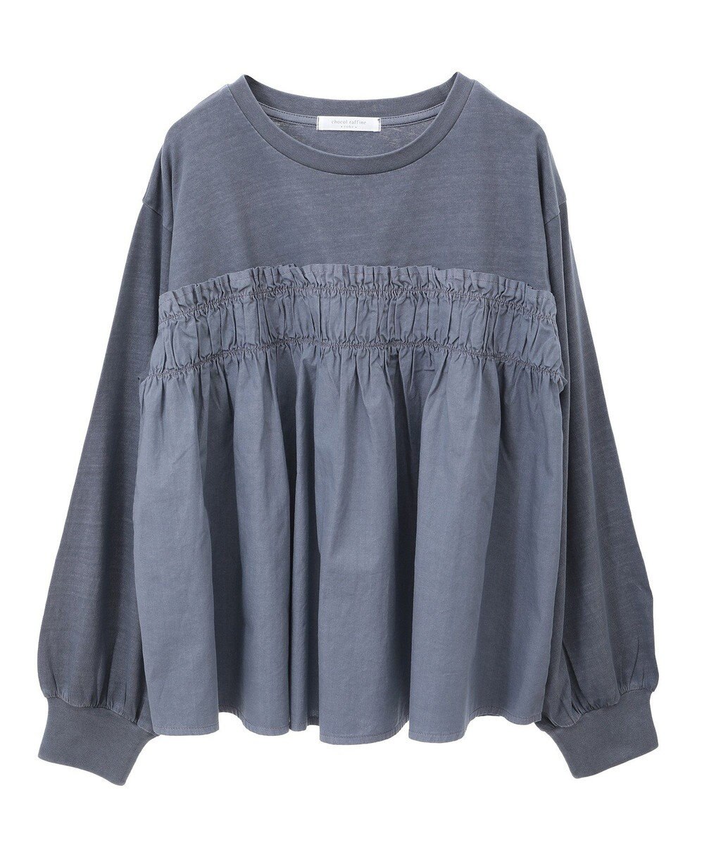 Green Parks ピグメントドッキングシャーリングプルオーバー 