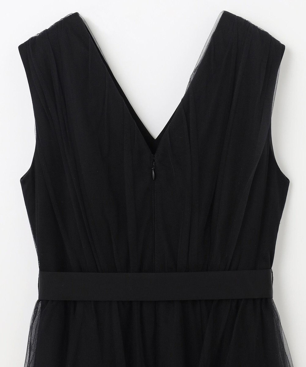 GRACE CONTINENTAL チュールドレープドレス 