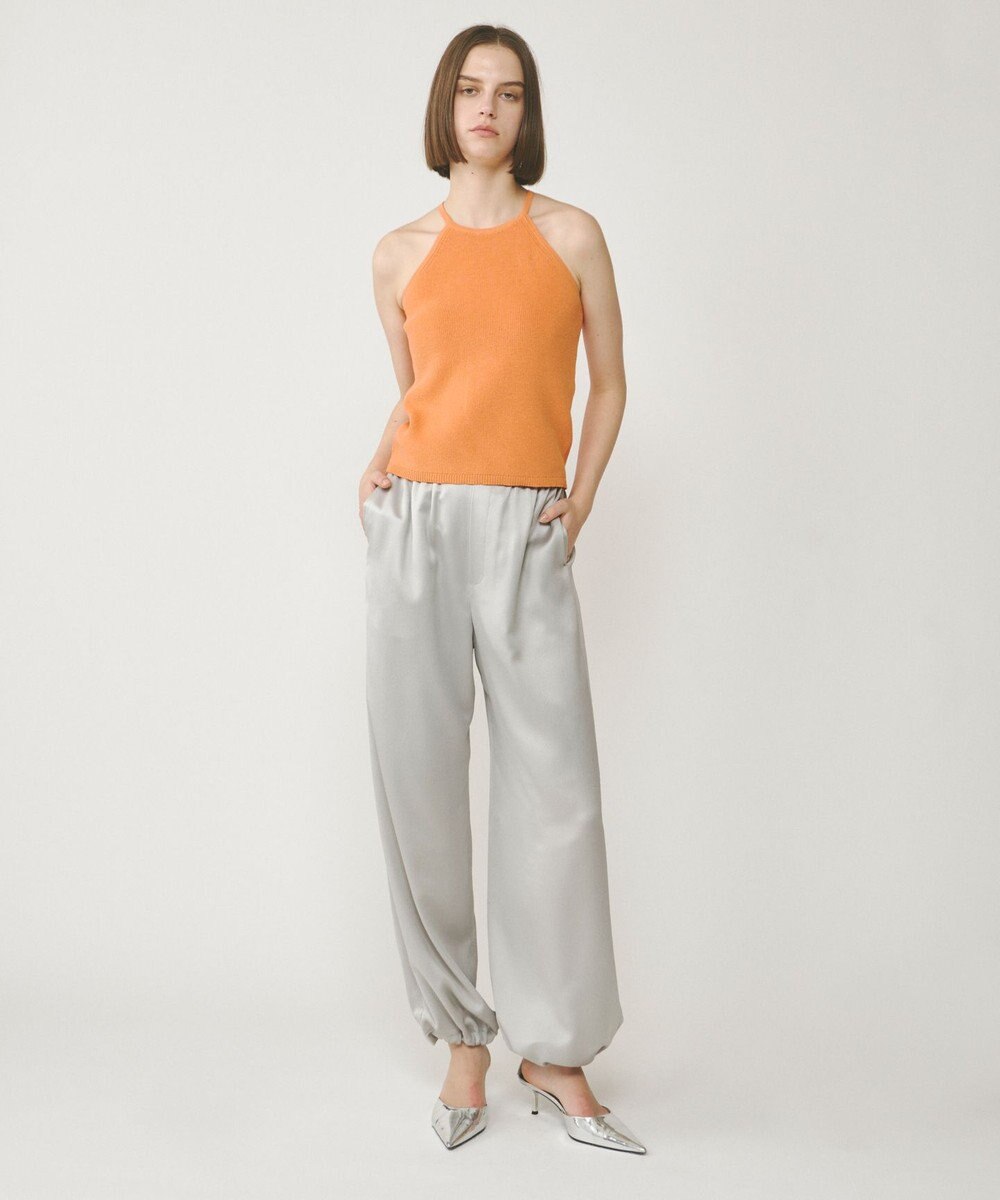 GRACE CONTINENTAL ハイゲージ畦ニットトップ 