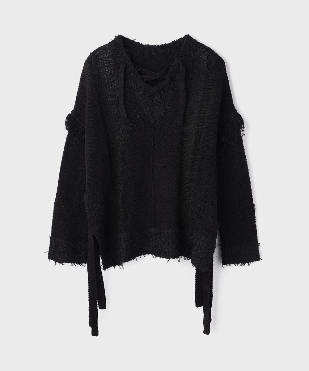 GRACE CONTINENTAL ルーズオーバーニットトップ 