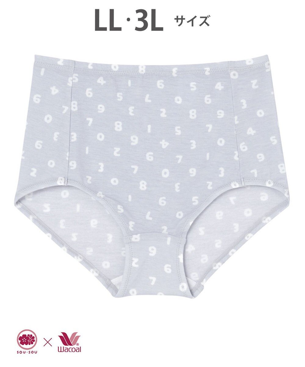 ワコール／睡眠科学 【ショーツ】　SOU・SOU（R）　ベア天竺素材　YBX636とペア　睡眠科学／ワコール　YPX636 