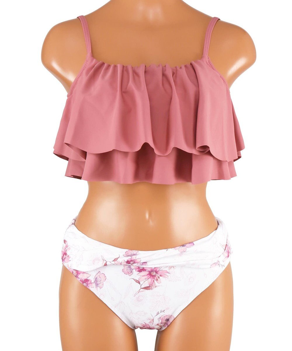 San-ai Resort（三愛水着楽園） 【SALE】フリルトップス３点セット　9M　【San-ai Resort（サンアイリゾート）】 