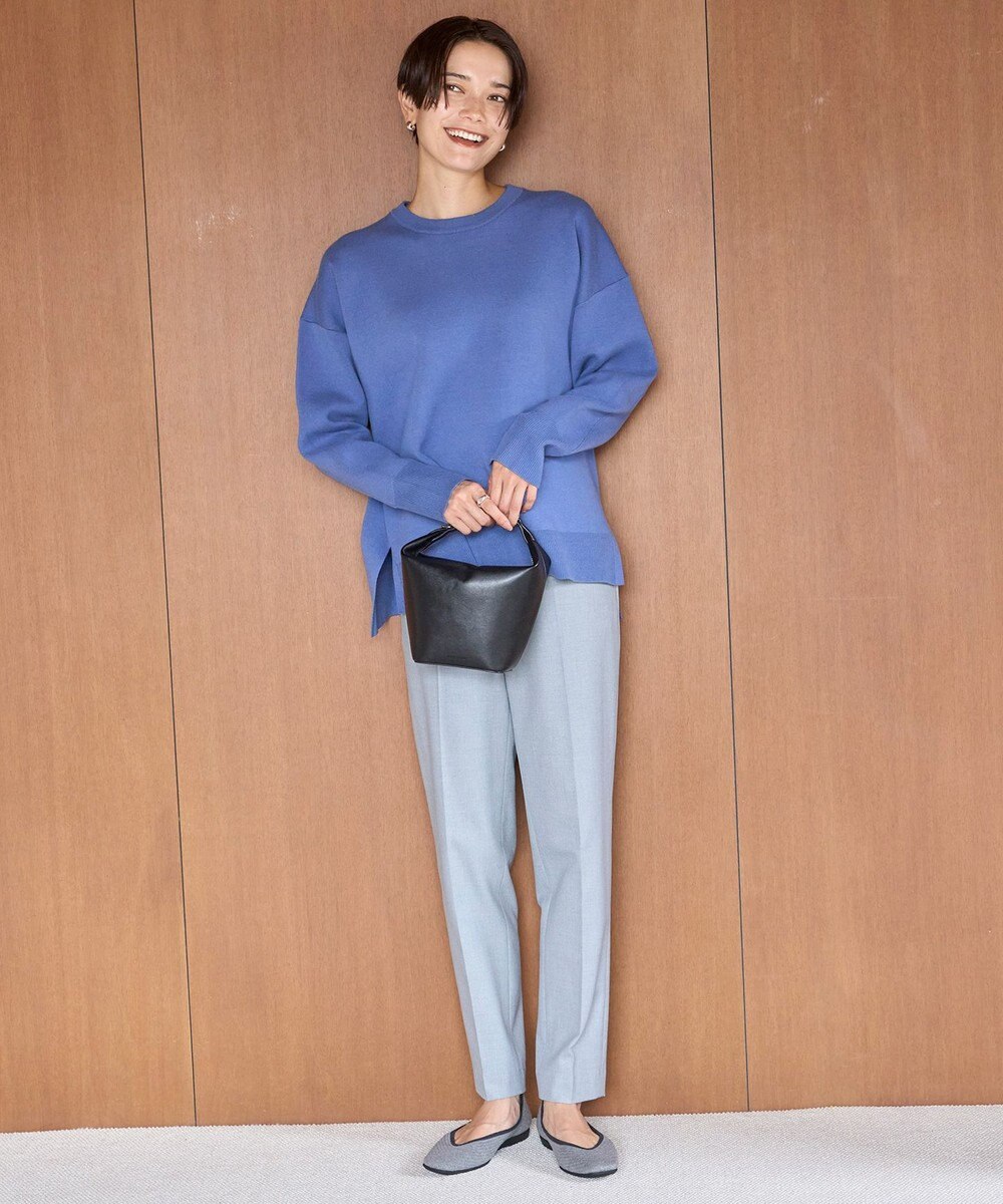 UNFILO 裏起毛テーパードパンツ 