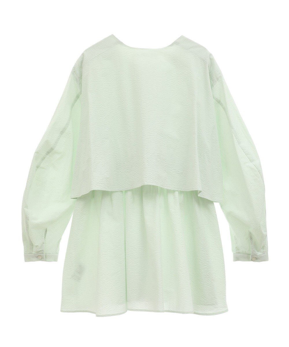 AMERICAN HOLIC サッカーティアードロングブラウス 