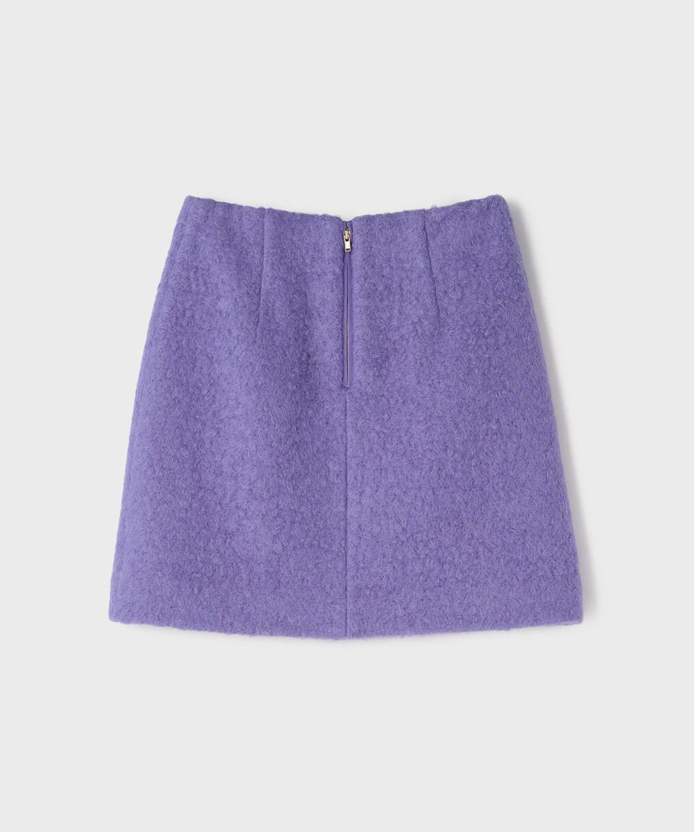 GRACE CONTINENTAL リングウールミニスカート 