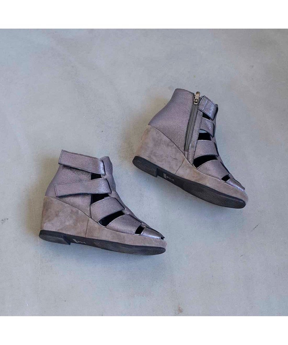 MODE ET JACOMO <D'ICI>グラディエーターウエッジブーツサンダル 