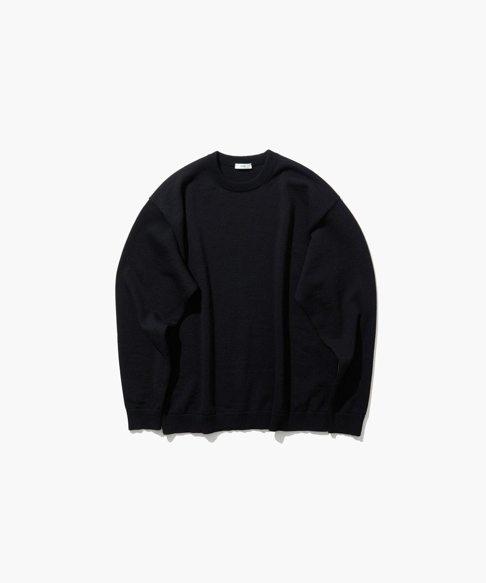 ATON WOOL WASHI | クルーネックセーター - UNISEX 