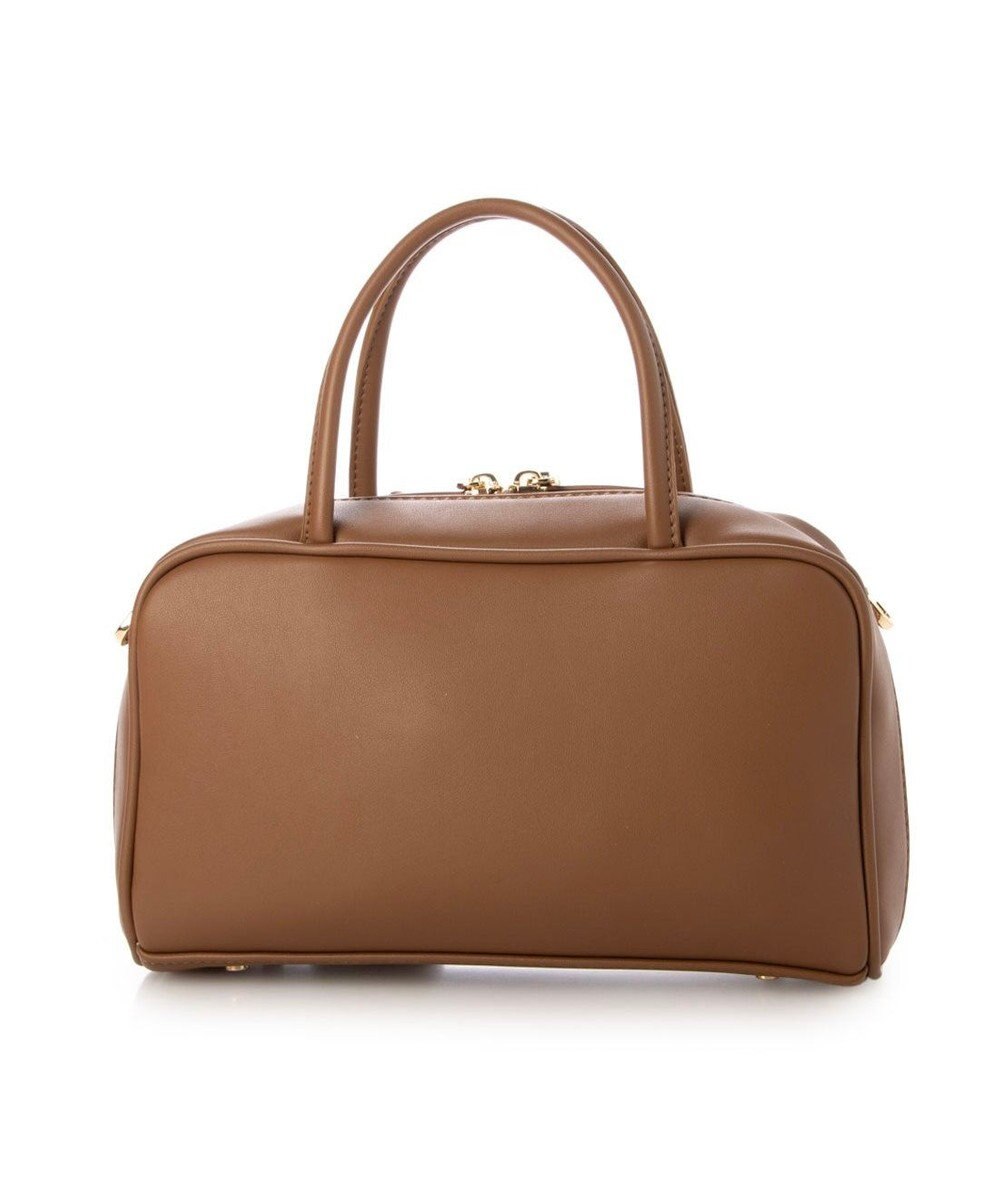 UNBILLION カシュカシュ cachecache / チャーム付横長ボストン 