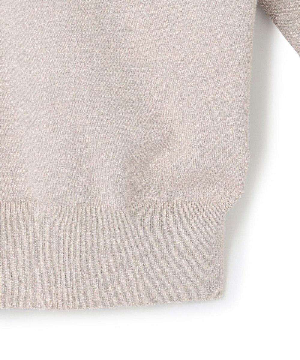 23区 S 【洗える】ヴィスコースストレッチ レースコンビ ニット 