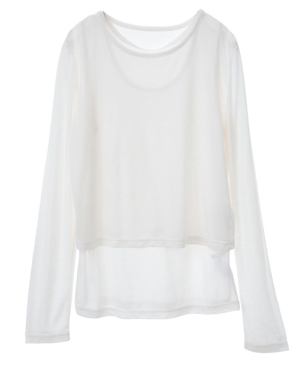 Green Parks ・Ｐｅｔｉｔ　Ｆｌｅｕｒ　レイヤードシアープルオーバ 