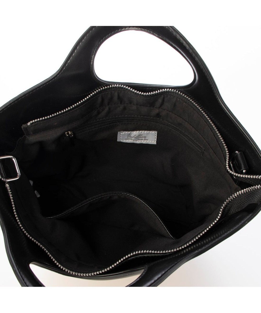 UNBILLION カシュカシュ cachecache / 雑材風くり手2way手提げ 