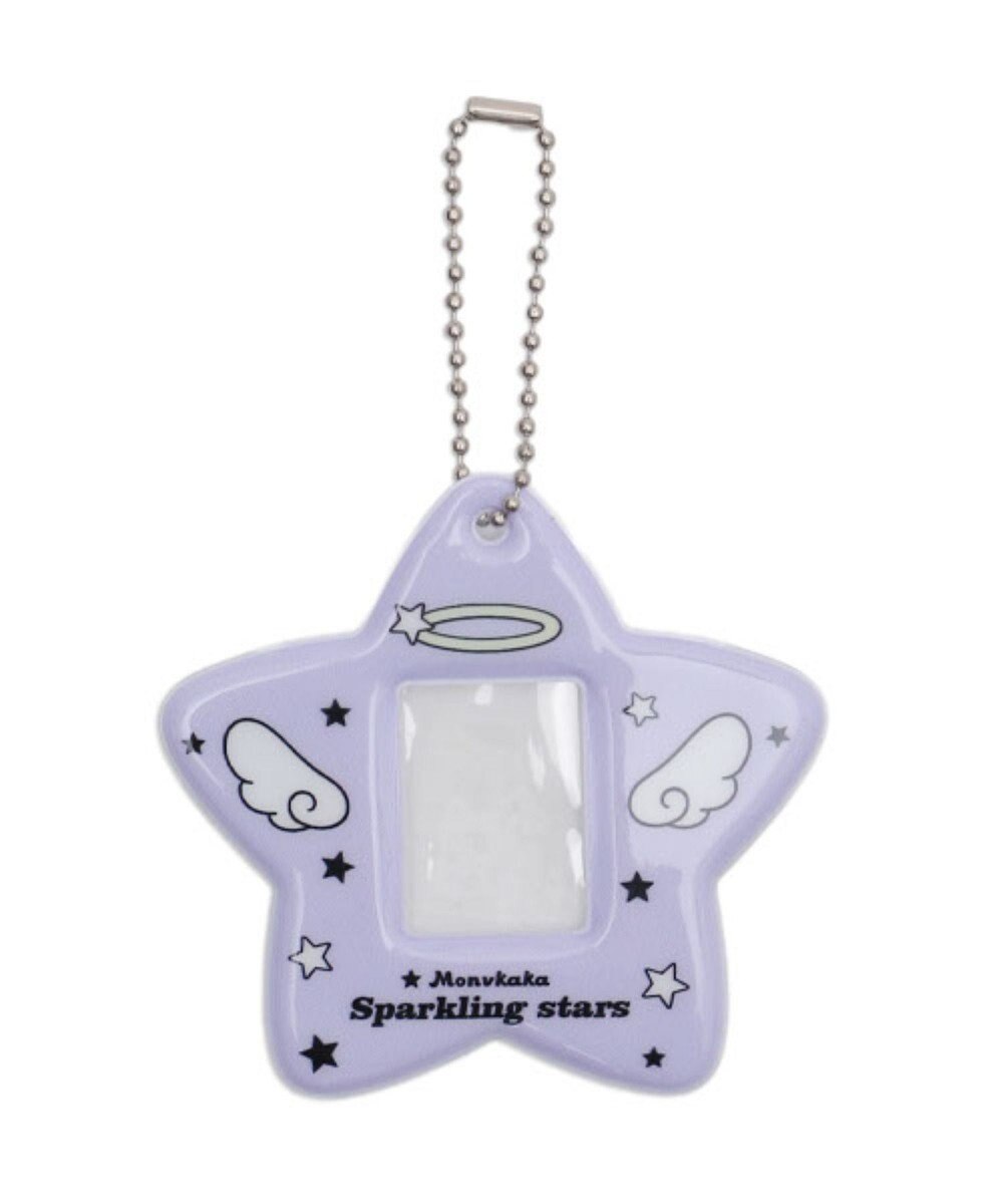 WEGO 【痛バ＆推し活グッズ】スターエンジェルIDフォトケースキーホルダー 