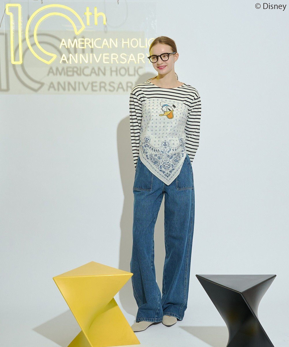 AMERICAN HOLIC 【Mickey&Friends】アソート柄スカーフ 