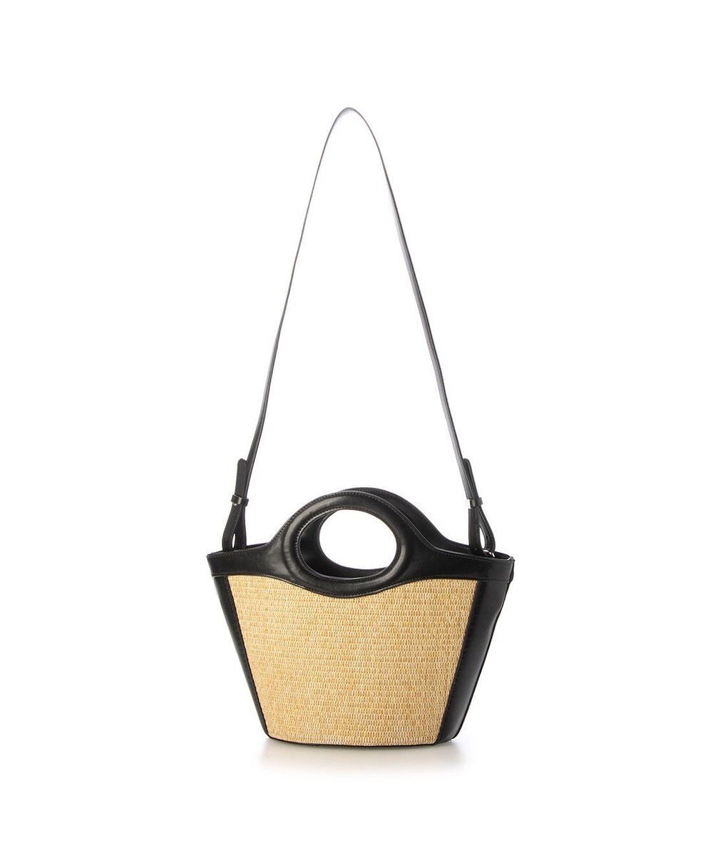 UNBILLION カシュカシュ cachecache / 雑材風くり手2way手提げ 