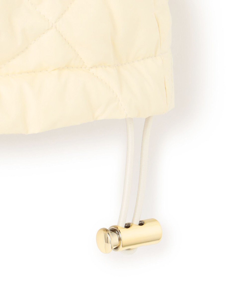 UNFILO L 【自宅で洗濯OK / ファー襟取り外し可能】TAIONコラボ ボア襟 リバーシブルダウン 