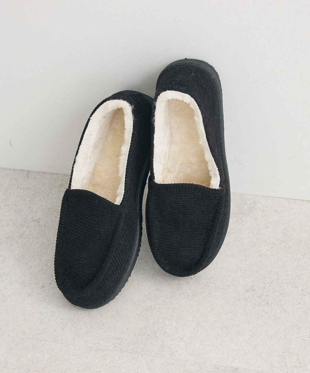 Green Parks ・ｒｉｃｈ　ｂｌｕｅ　コーデュロイスリッポン 