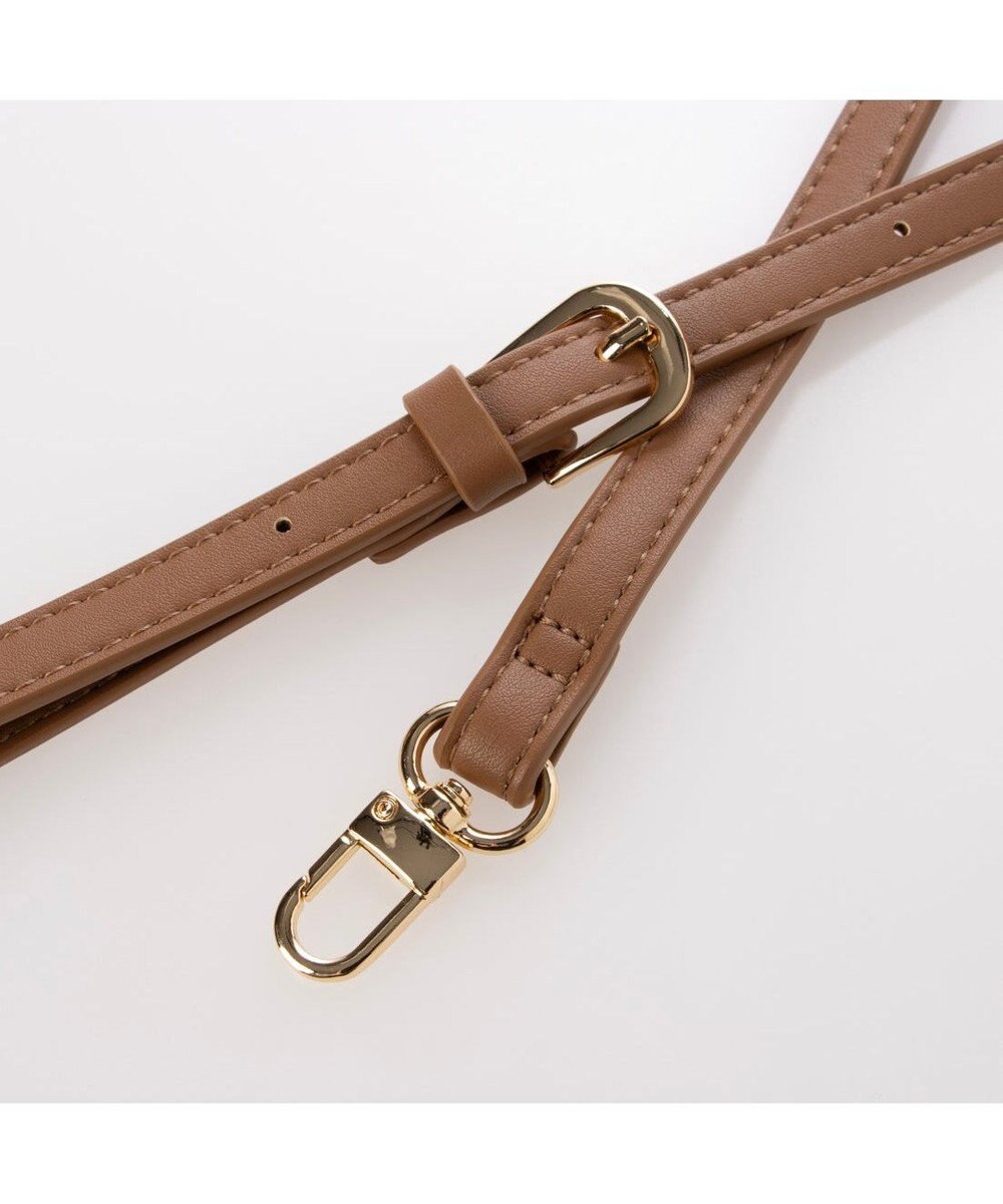 UNBILLION カシュカシュ cachecache / チャーム付横長ボストン 