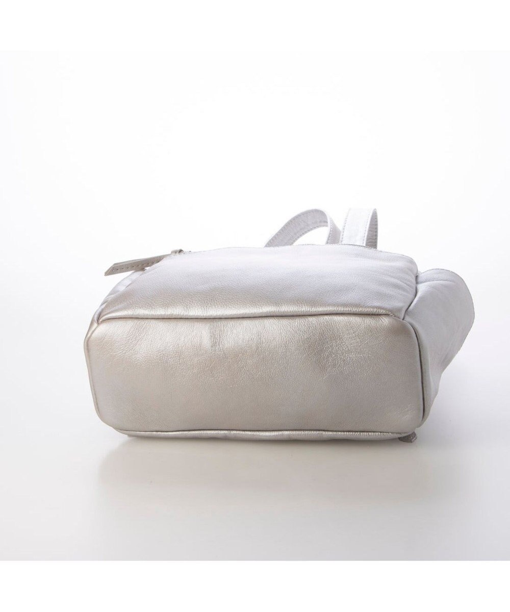 UNBILLION ペルケ perche / ダブルジッパー牛革バックパック 